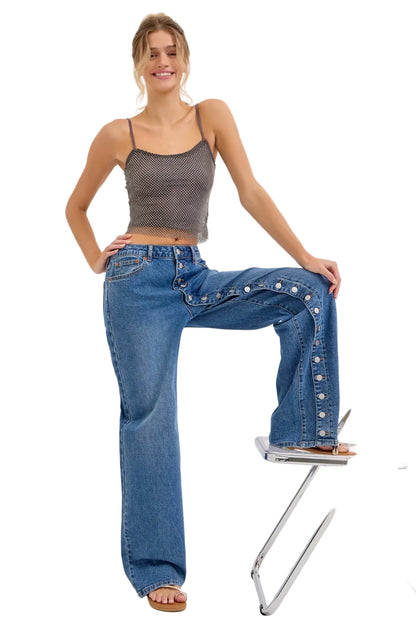 Jeans con Botones