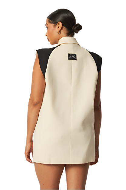 Chaleco Athletic Crema