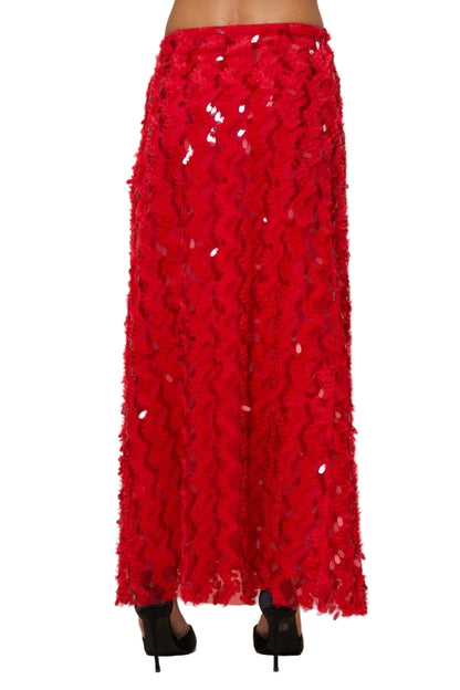 Falda Larga Lentejuelas