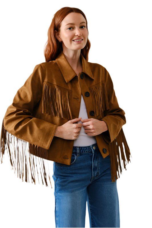 Chamarra Suede Miel