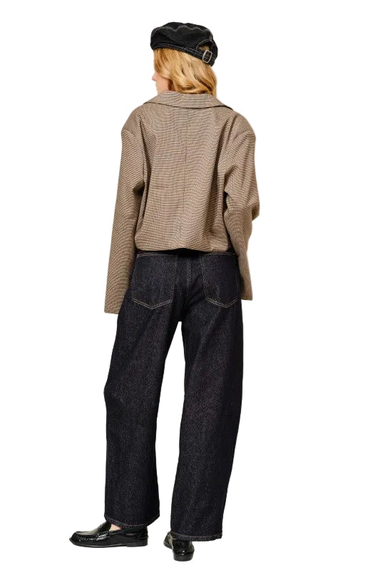 Jeans Barrel Oscuros