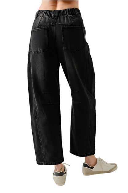 Jeans Barrel Negros