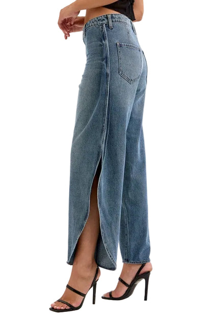 Jeans Barrel Abertura
