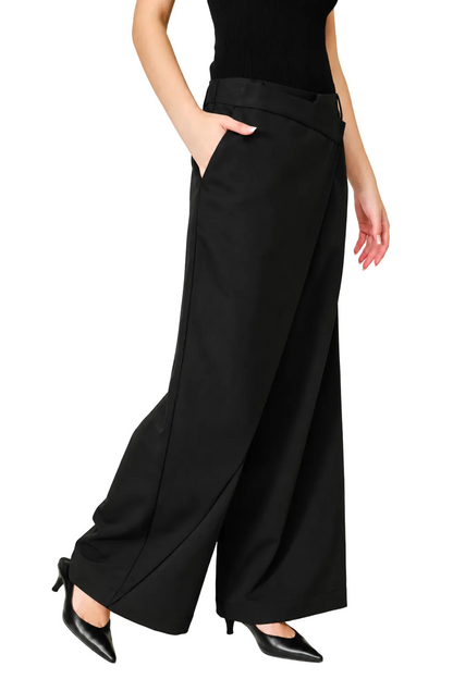 Pantalón Cruzado Negro