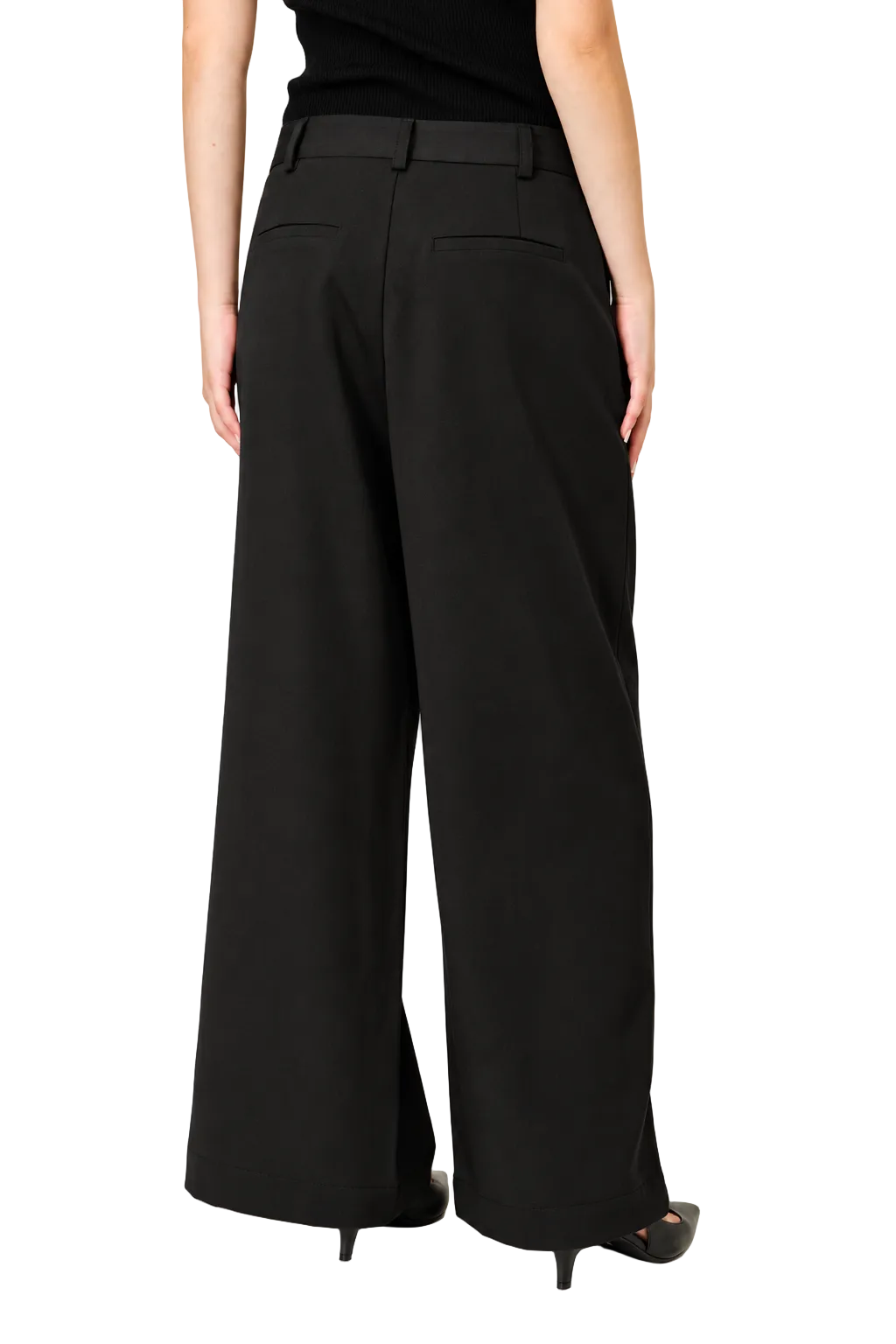 Pantalón Cruzado Negro