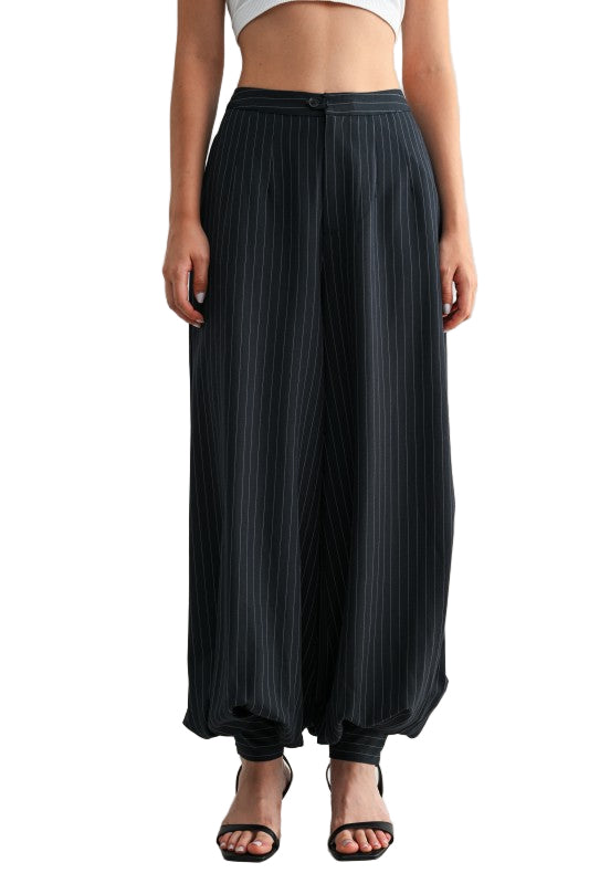 Pantalón Balloon Rayas