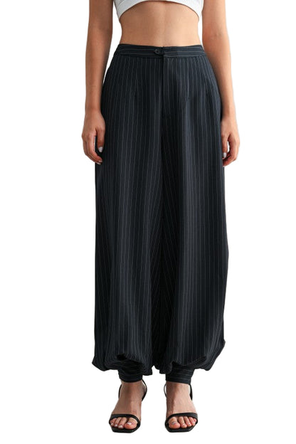 Pantalón Balloon Rayas