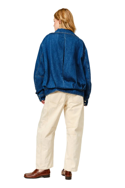 Chamarra Biker Bomber