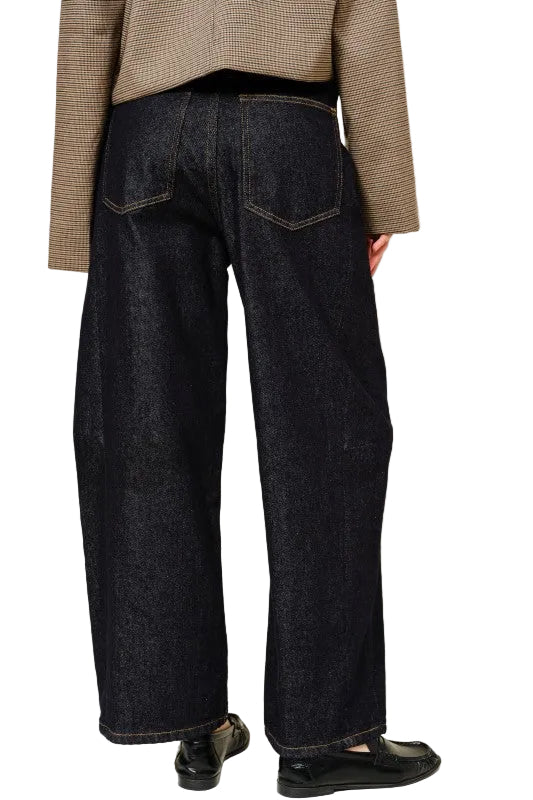 Jeans Barrel Oscuros