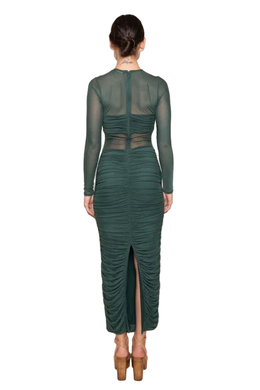Vestido Tul Drapeado