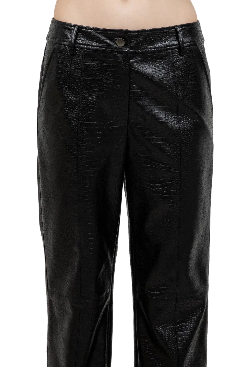 Pantalón Croco Negro