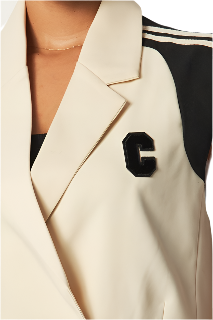 Chaleco Athletic Crema