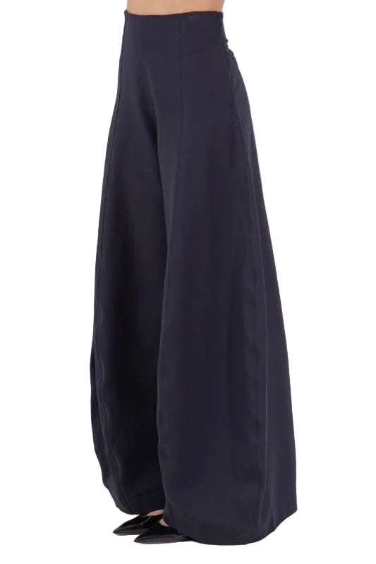 Pantalón Azul Wide Leg