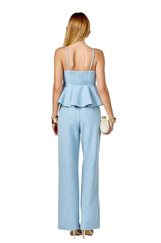 Set Peplum Tweed