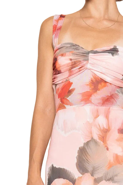 Vestido Tul Flores