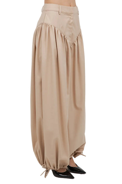 Pantalón Balloon Beige