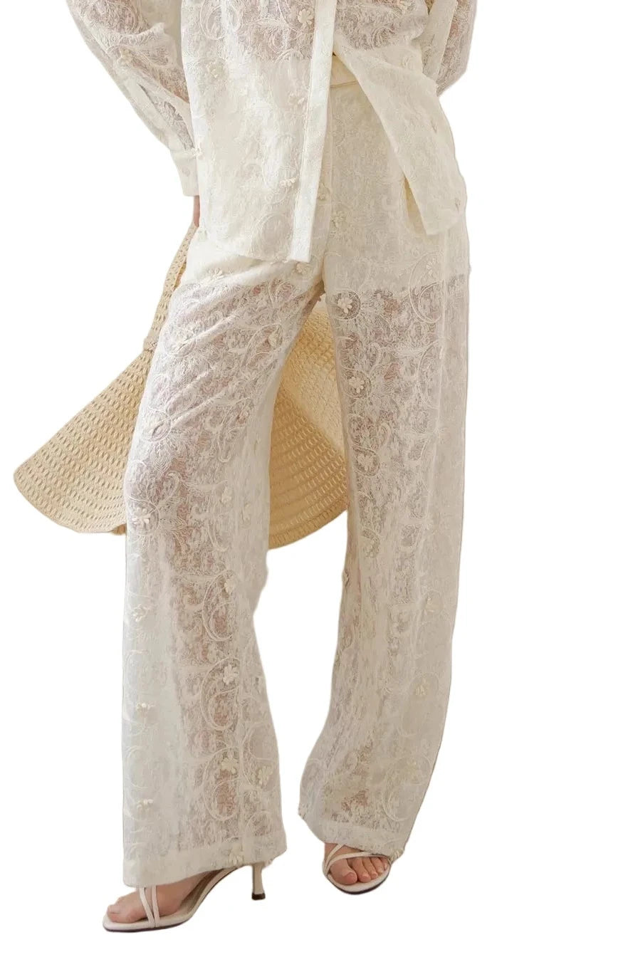 Pantalón de Encaje