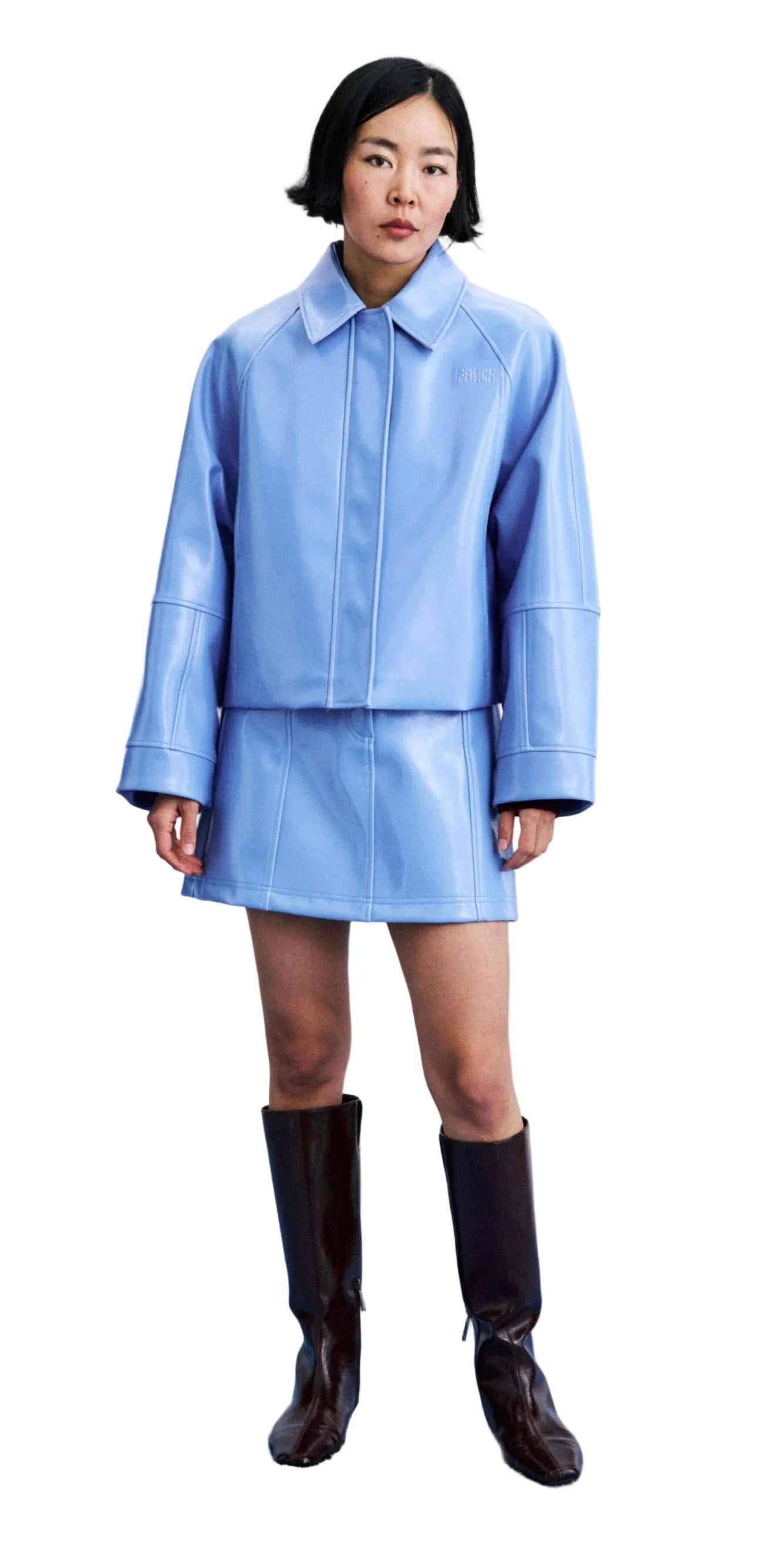 Set Falda Azul