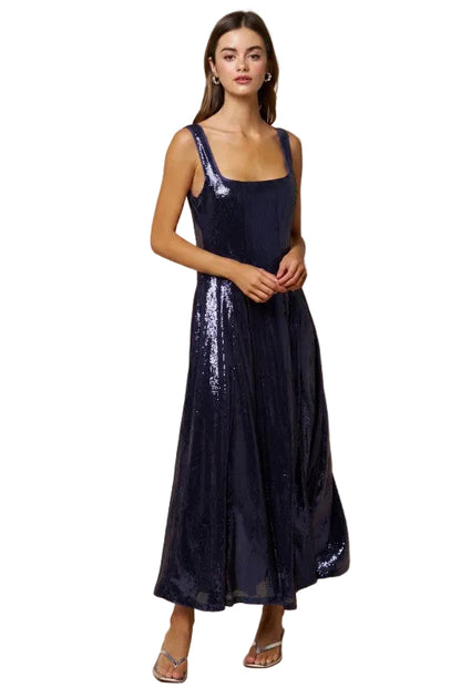 Vestido de Lentejuelas Evasé