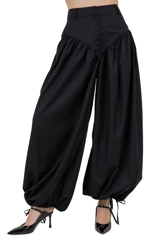 Pantalones Balloon Negros