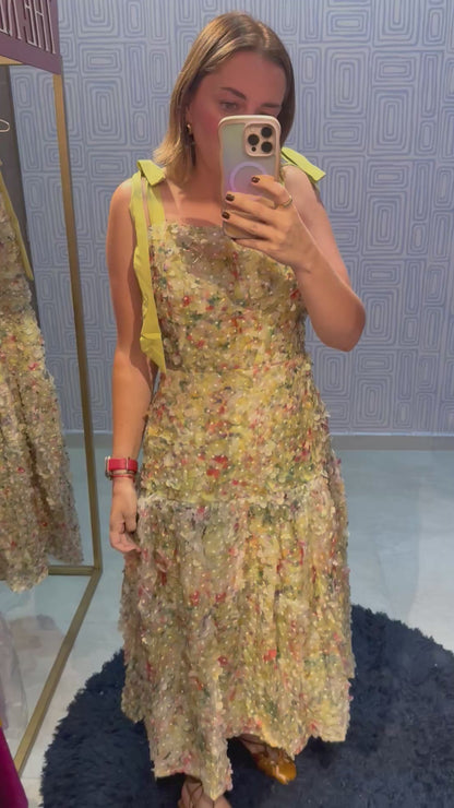 Vestido con Flores